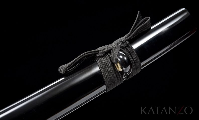 Black Gold Katana Sword