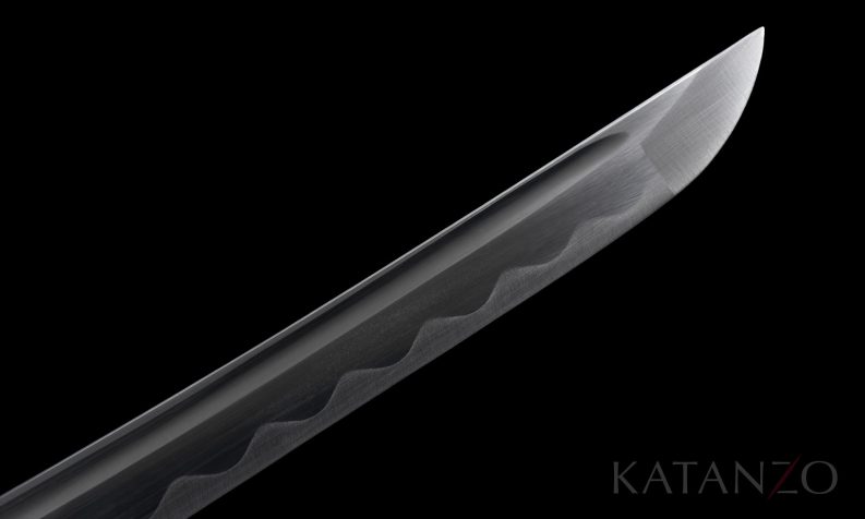 Black Gold Katana Sword