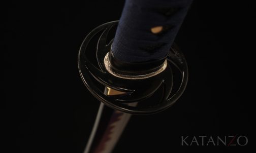 Katana with colored blade