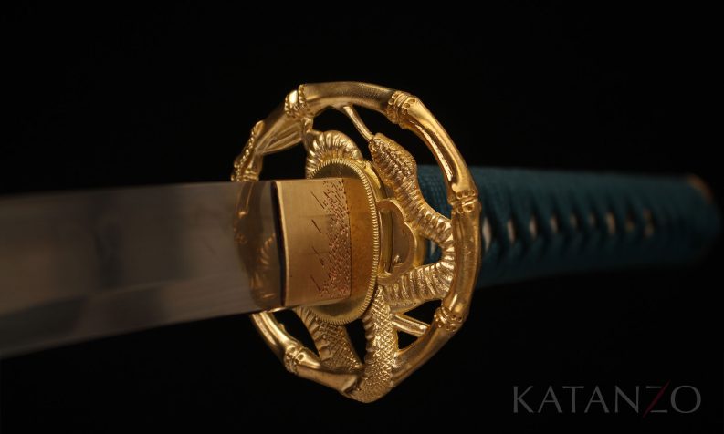 Golden Snake Katana