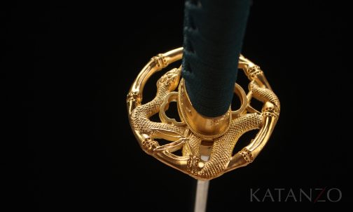 Golden Snake Katana