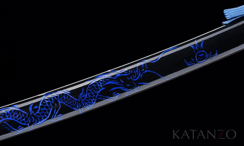 Blue Dragon Katana