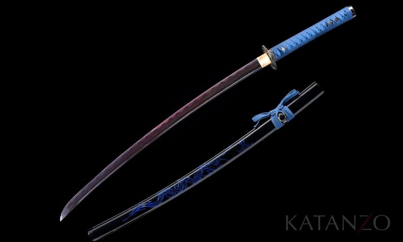 Blue Dragon Samurai Sword