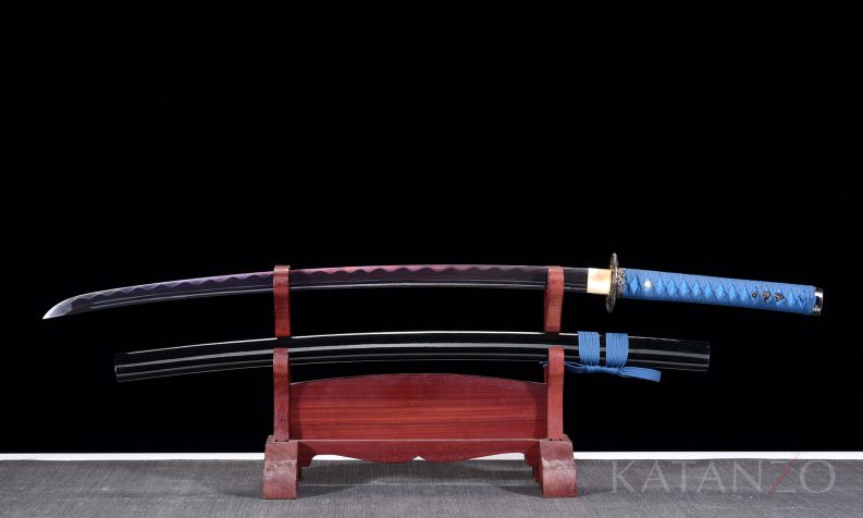 blue Katana "Watatsumi"