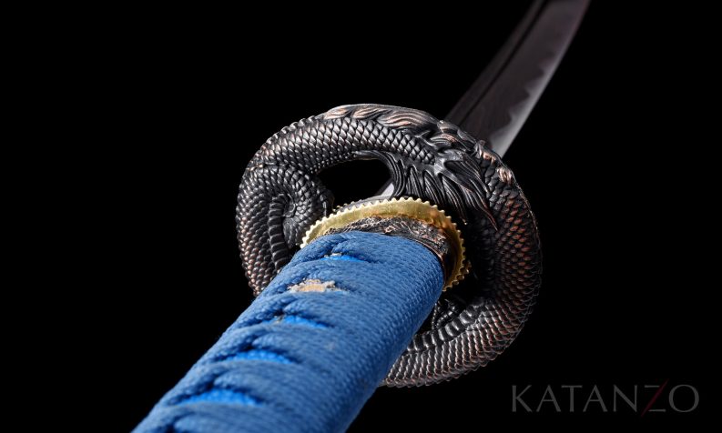 Blue Dragon Samurai Sword