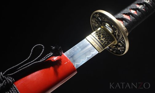 black red Samurai Sword