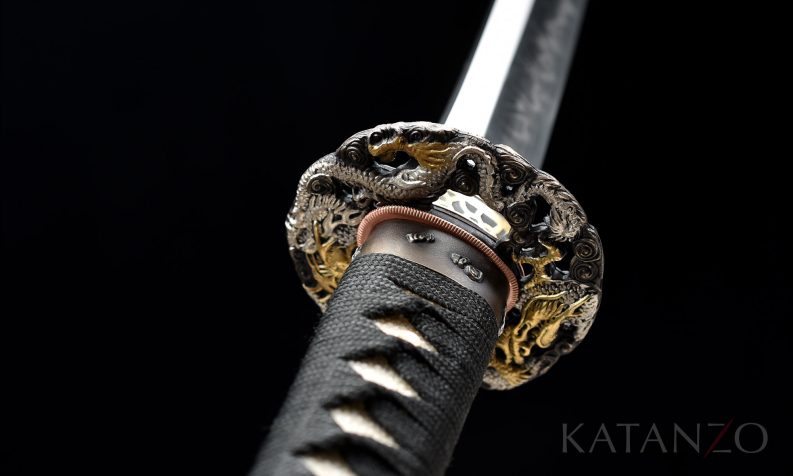 black dragon katana