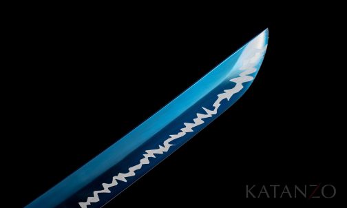 Katana with blue Blade