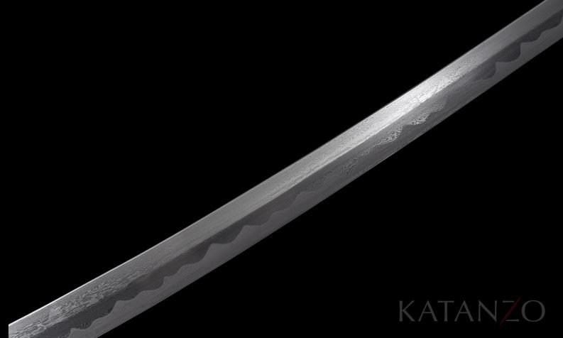 Black Damask Katana