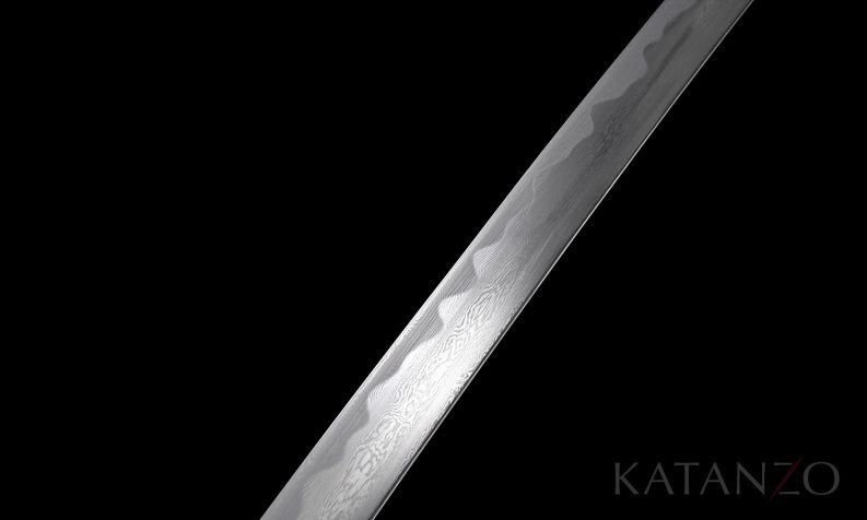 Samurai Sword Damascus Steel