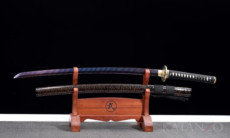 dragon Katana with colored blade