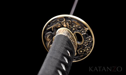 dragon Katana with colored blade