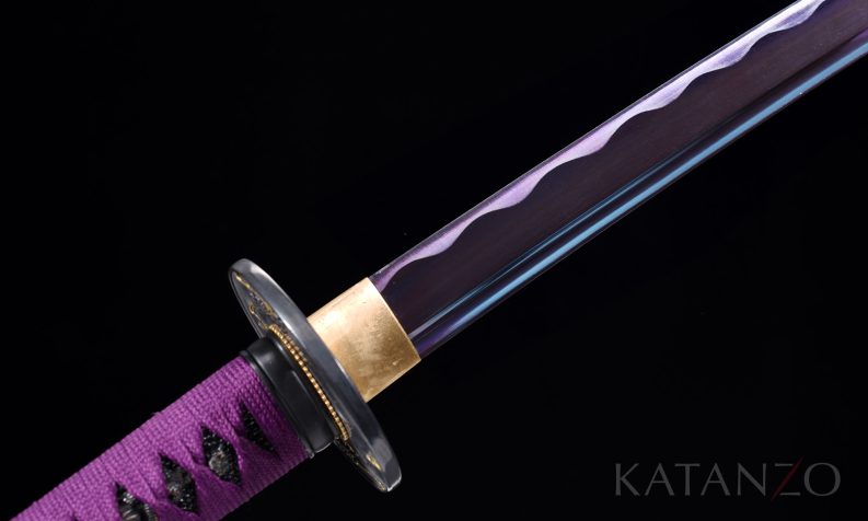 Purple Samurai Sword Katana