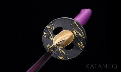 Purple Samurai Sword Katana