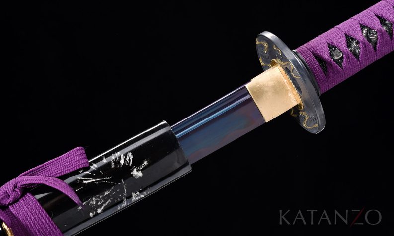 Purple Samurai Sword Katana