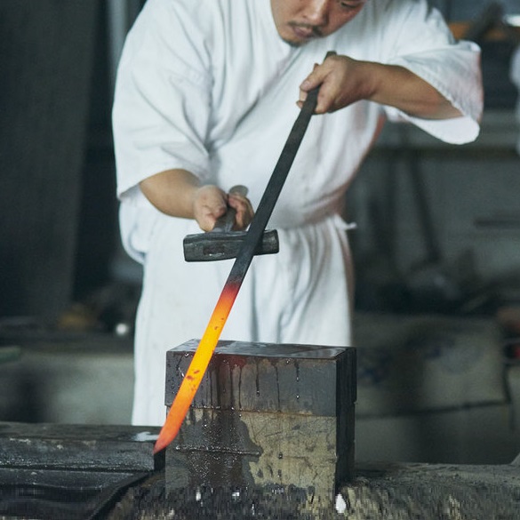 Japanische sword Forging