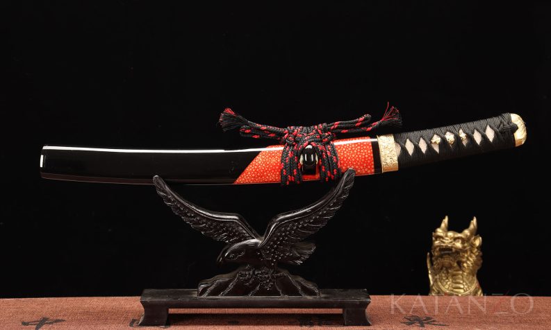 Japanese Tanto dragon knife