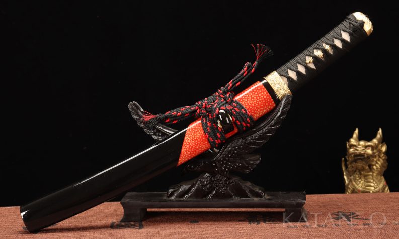 Japanese Tanto dragon knife