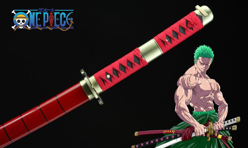 Zoro One Piece Sandai-Kitetsu Katana