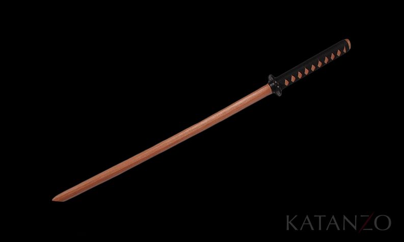 Bokken wood katana