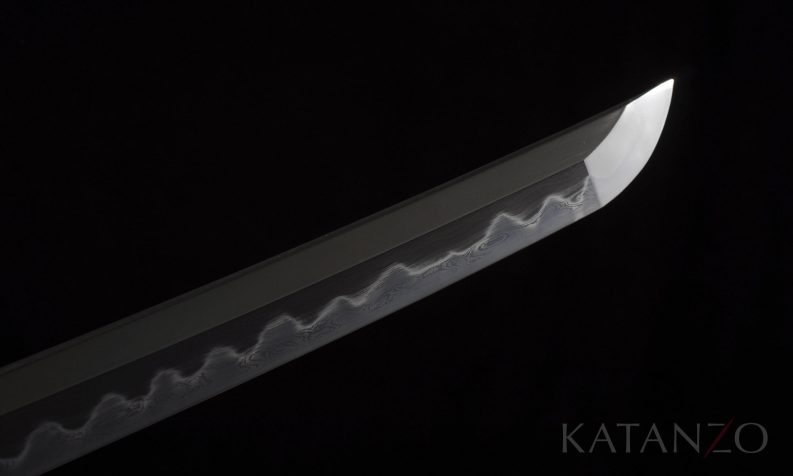 Katana blade folded Steel