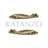 Gold Koi Menuki