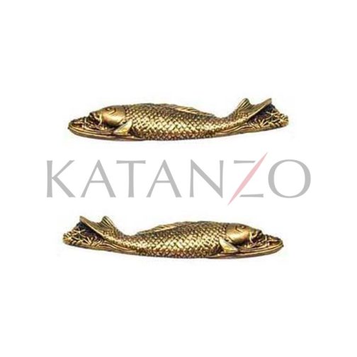 Gold Koi Menuki