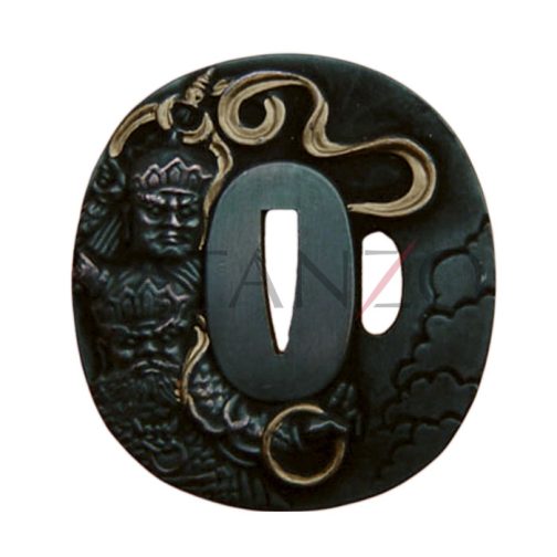 Zinc Tsuba Kami