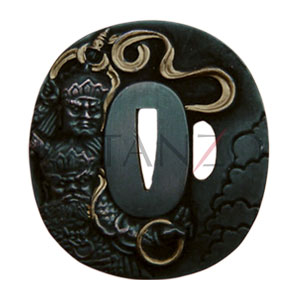 Zinc Tsuba Kami