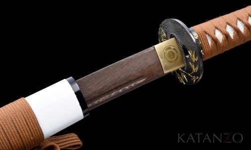 Katana with wooden blade