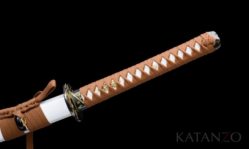 Katana with wooden blade