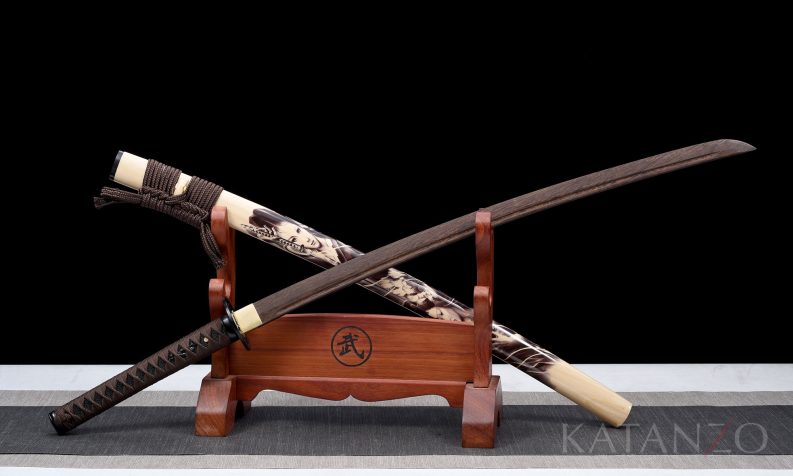 Bokken wood katana