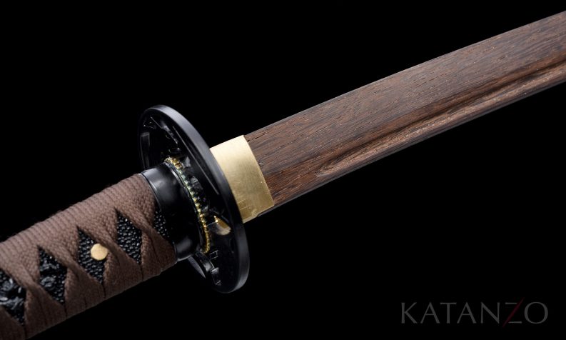 Bokken wood katana