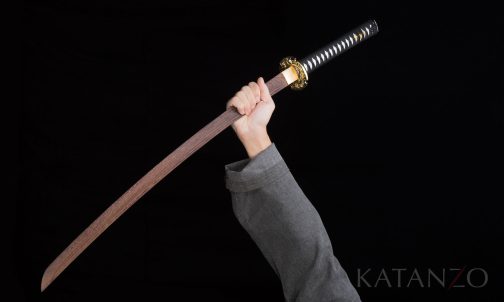 beautiful wood katana