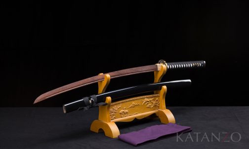 beautiful wood katana