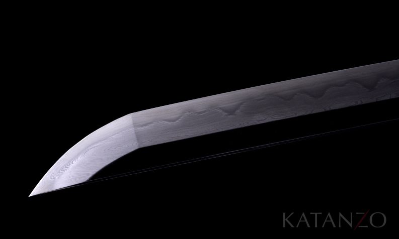 Clay tempered Katana Blade