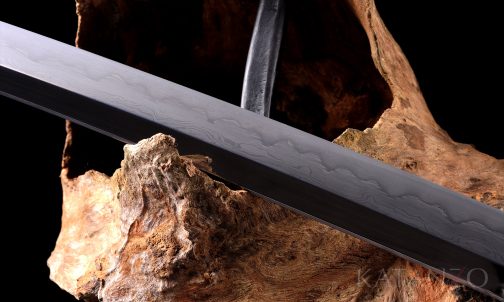 Clay tempered Katana Blade