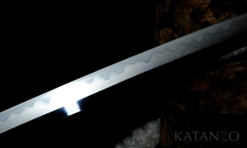 Clay tempered Katana Blade