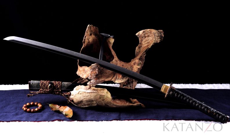 High End Damast Katana