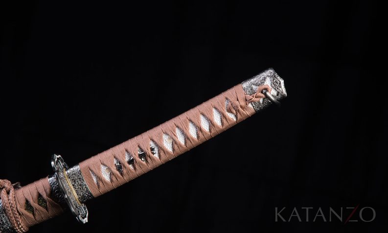 Katana with wooden blade