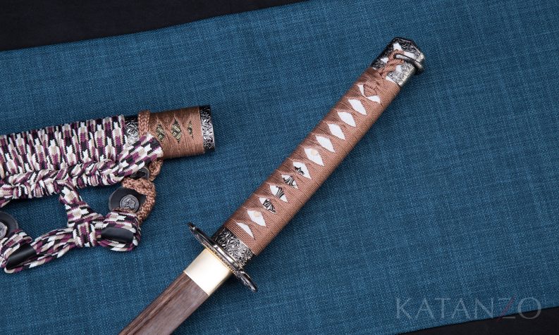 Katana with wooden blade