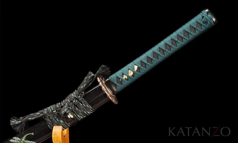 black green dragon-fly Katana