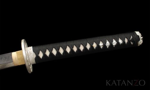 High End silver Katana