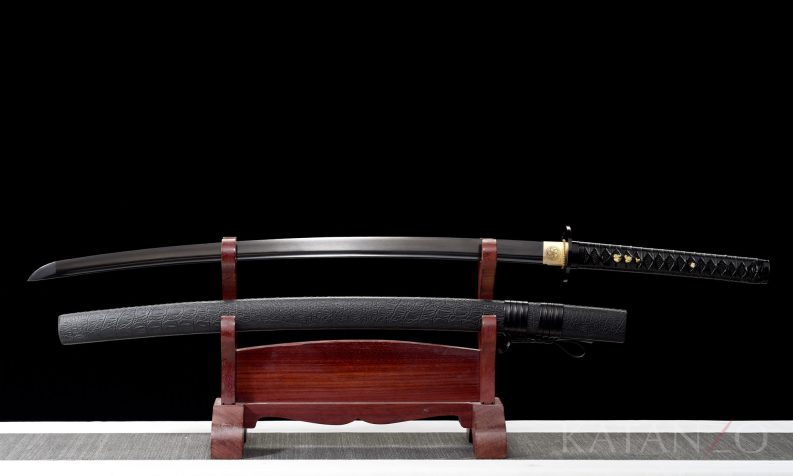 black samurai sword