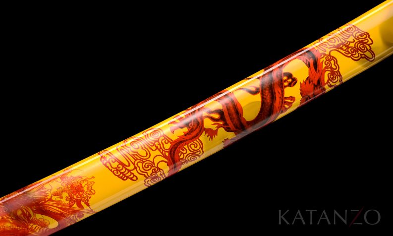 Japanese dragon Katana buy