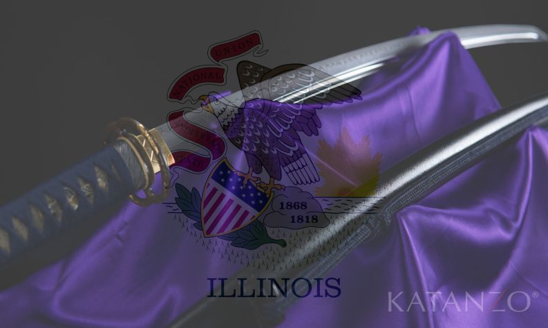 Katana Laws in Illinois – Are Katana Legal in Illinois?