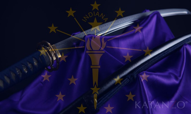 Katana Laws in Indiana – Are Katana Legal in Indiana?