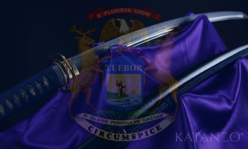 Katana Laws in Michigan – Are Katana Legal in Michigan?