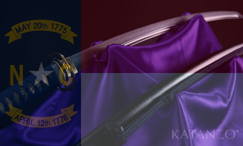 Katana Laws in North Carolina – Are Katana Legal in North Carolina?