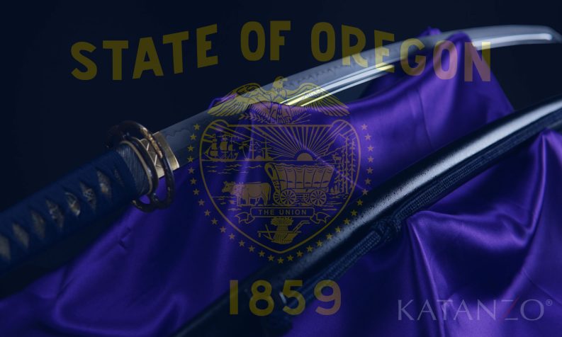 Katana Laws in Oregon– Are Katana Legal in Oregon?